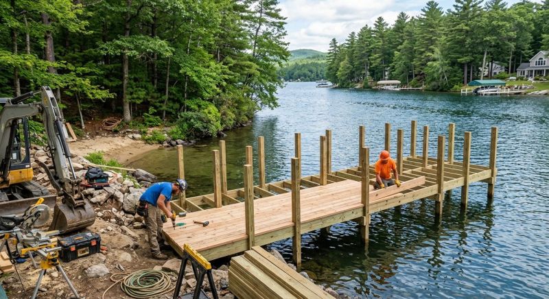 Boat Dock Construction in Overland Park, KS