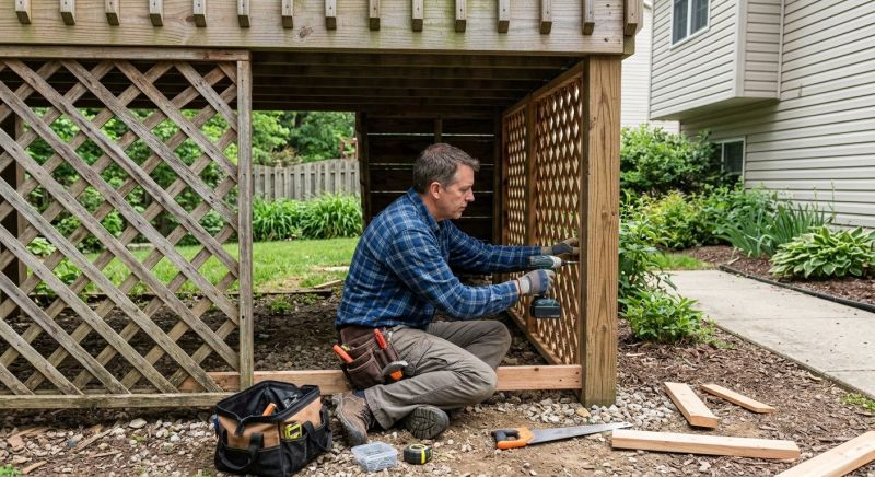 Deck Lattice Repair Service